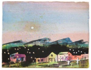 Pastel Adobes / Lisa Bauer Design